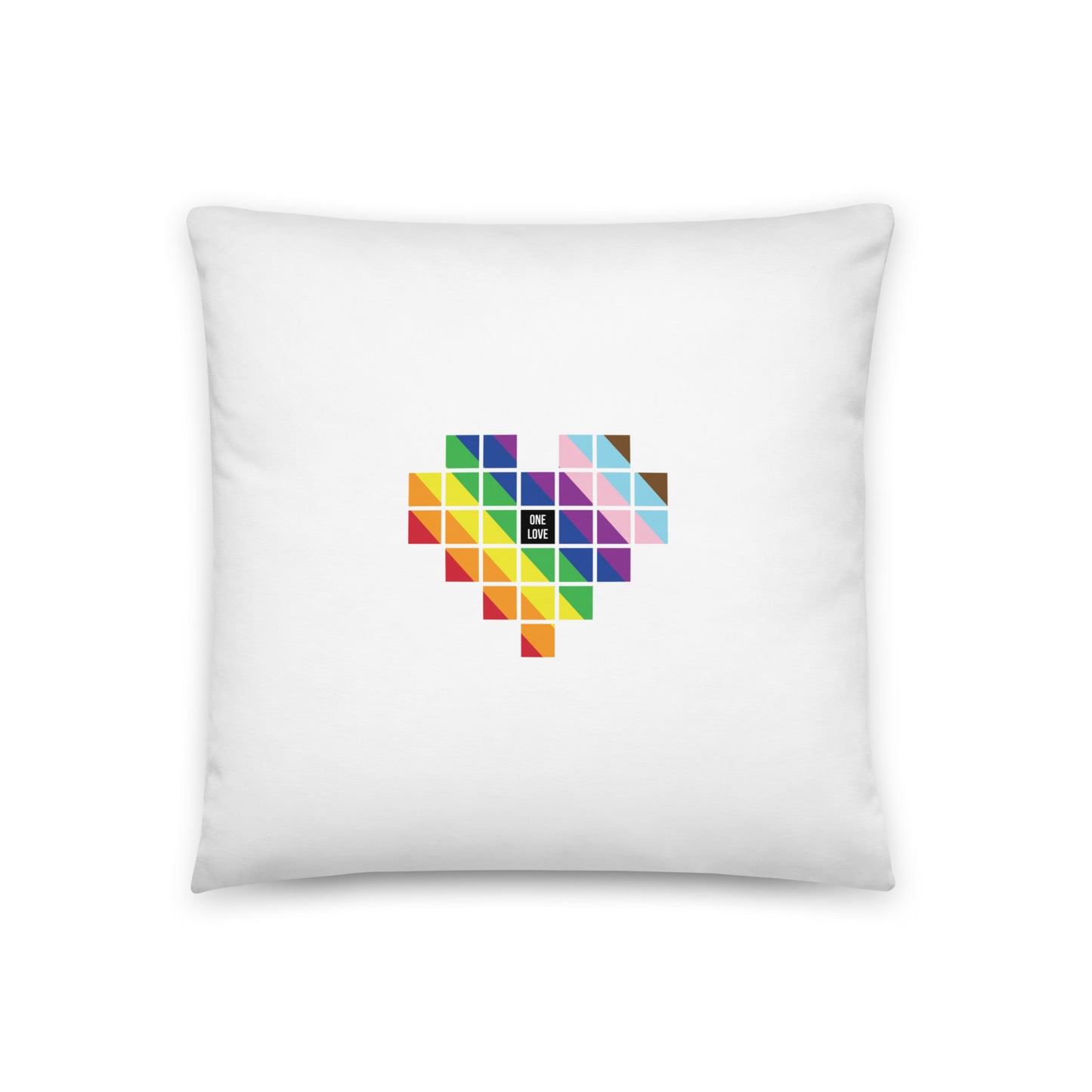 Pride One Love 18"x18" Throw Pillow