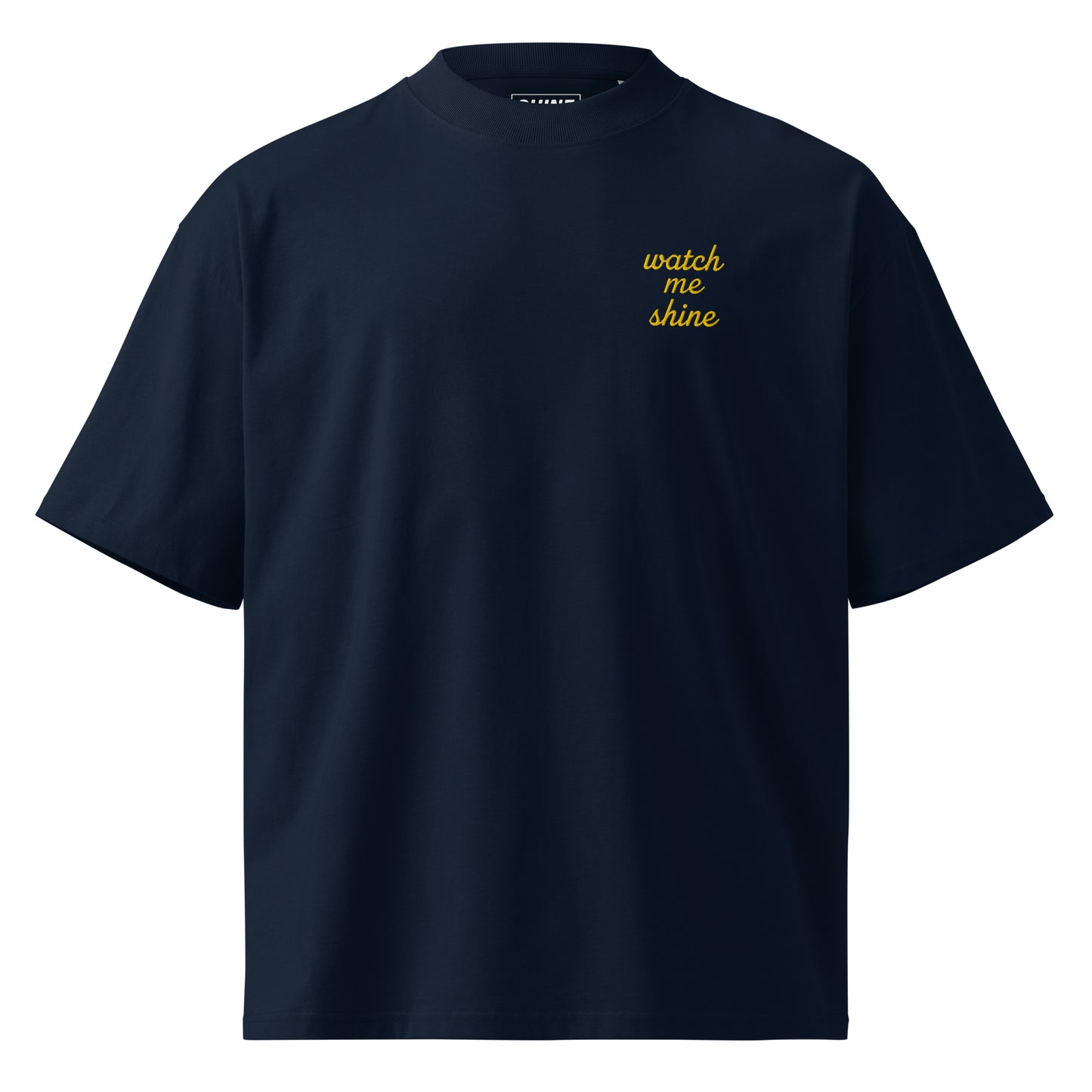 Watch Me Shine Organic Oversized T-shirt