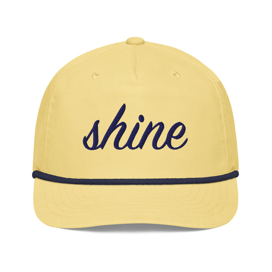 Shine Golf Rope Cap
